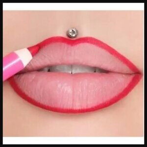 JEFFREE STAR COSMETICS NIB VELOUR LIP LINER CHERRY WET Red